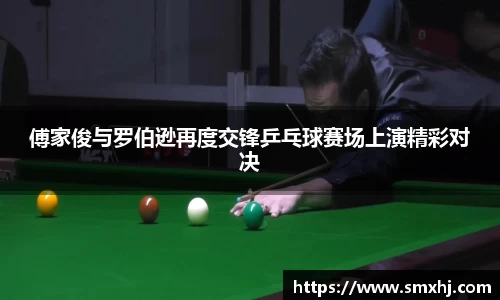 傅家俊与罗伯逊再度交锋乒乓球赛场上演精彩对决